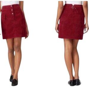 Rebecca Minkoff Corduroy Mini Skirt Size 8 Designer Cabincore‎